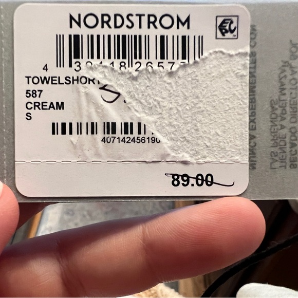 NWT PASTICHE Terry Towel Short Size Small - Picture 10 of 10